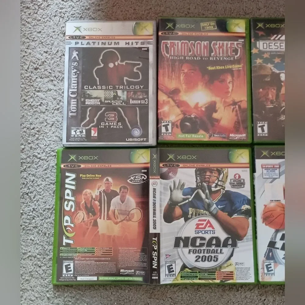 Original Xbox 14 Game Lot PRE-OWNED